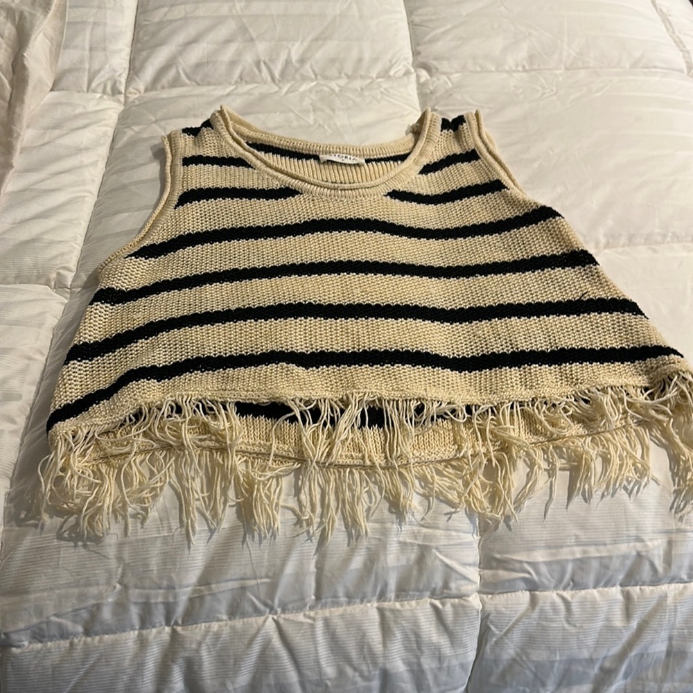 Knitted tank top